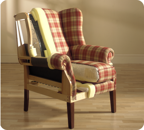 best upholstery tulsa wingback chair layers